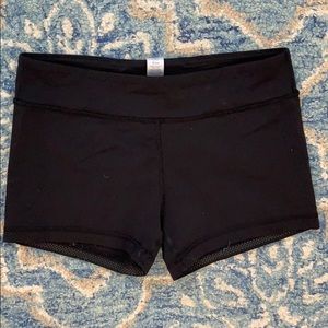 ivivva spandex/ rhythmic shorts